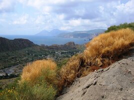 Při sestupu začíná převládat žlutá