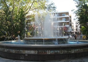 Fontána v parku Rio Mare