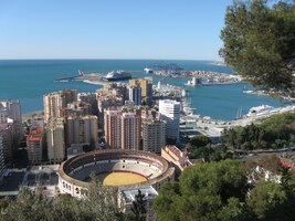 Býčí aréna je odsud malebná