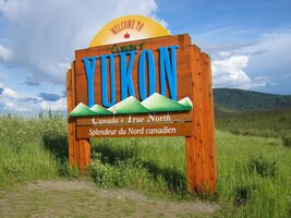 Tady už je hranice USA - Kanada