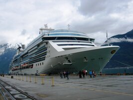 Konečně ve Skagway, tady strávíme tři dny