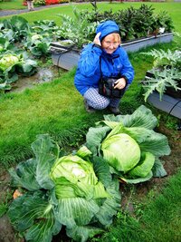 Druhý den jsme začali v botanické zahradě v předměstí Fairbanks