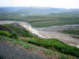 Jedeme kolem koryt ledovcových řek