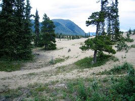 Překvapení v horách při cestě -