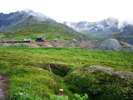 Někde to vypadalo, že zlatokopové odešli teprve nedávno
