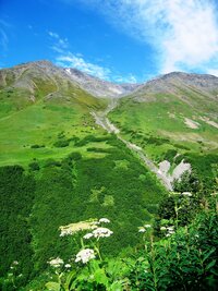 Odpoledne vyrážíme na "testovací" horskou túru