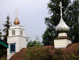 Opouštíme NP Denali a zastavujeme v městečku Eklutna