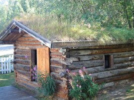 Tohle je prý originální srub Jacka Londona