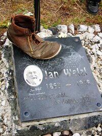 Jsme u hrobu Eskymo Welzla