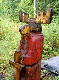 připomínka toho, že Aljaška kdysi patřila carevně