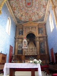 Interiér univerzitní kaple