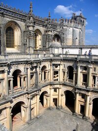 Hlavní ambit s Voskovou terasou