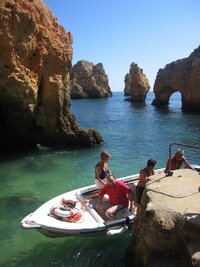 Útesy č.3 (s lodní výpravou do jeskyní)