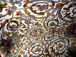 Stropní malby v kapli