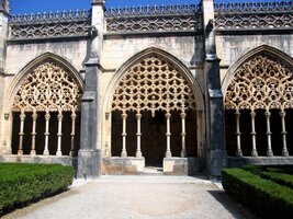 Nádvoří Královské křížové chodby