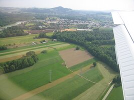 a pak už se vznášíme nad Ruzyní