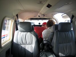 Pilot Fanda vše pečlivé kontroluje