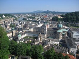 Pohled do dolního města