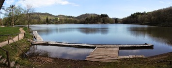 na níž vyrážíme od půjčovny člunů,