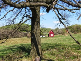 a přes luzné polany