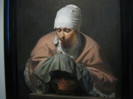 a této je zima a ohřívá si ruce