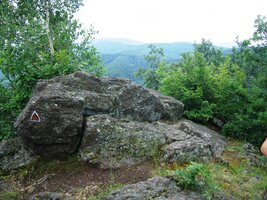 až k této skalní vyhlídce