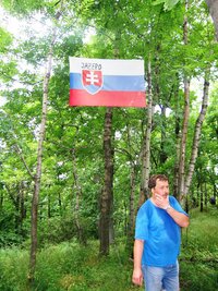 Druhý den jsme vylezli na vrch Lysec