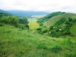 Druhý den ráno vyrážíme do hor