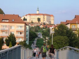 a raději odjel vlakem do Mikulova