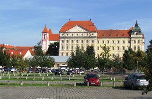 Tady startuji svou dnešní pěší túru