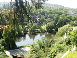 jsem se dostal až nad údolí Dyje