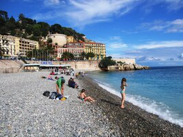 s příbřežním bulvárem Promenade d´Anglais