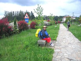 V zahradě poutníků - Santa Irene